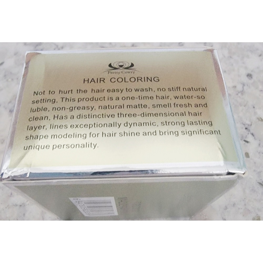 Pretty Cowry‎ Fashion Hair Coloring Material Red Modeling Wax 120g 4.23oz NEW - Picture 5 of 9